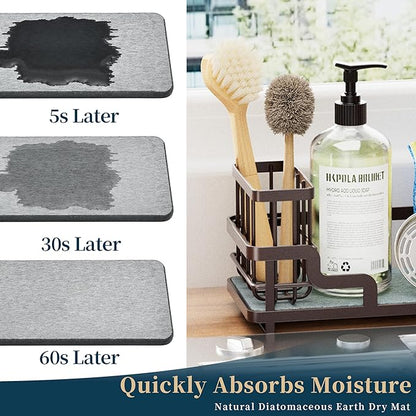 Consumest Sponge Holder for Kitchen Sink