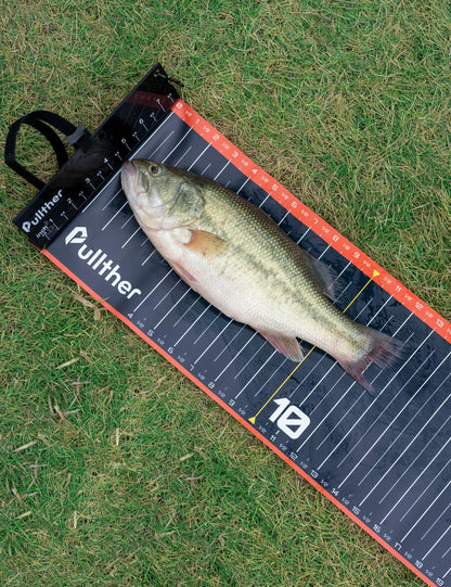 Pullther Fishing 53in Fish Ruler,Fish Measuring Tape,Fishing Ruler with Bump Board,Waterproof Fishing Measurement Tool