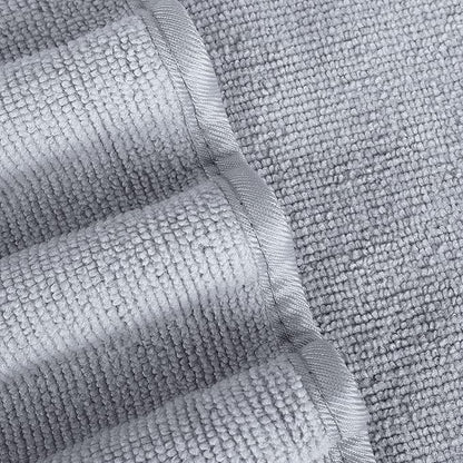 POLYTE Premium Lint Free Microfiber Washcloth Face Towel, 13 x 13 in