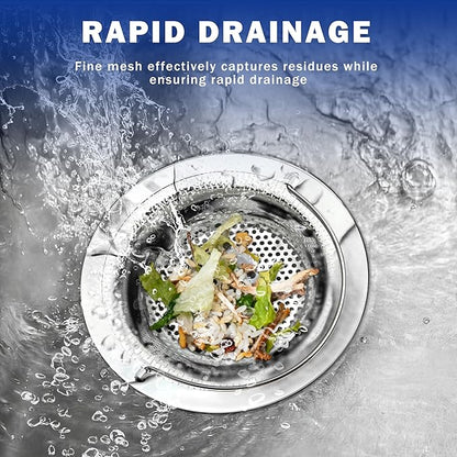 2 Pack Kitchen Sink Drain Strainer