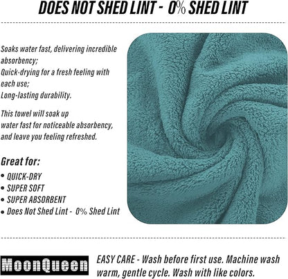 MOONQUEEN 6 Pack Premium Hand Towels
