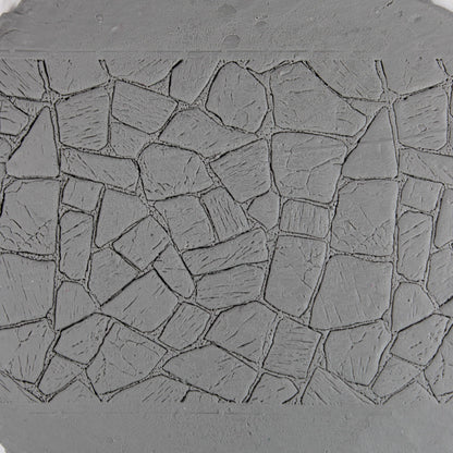 Flagstones Clay Texture Roller (4") - Seamless Set #02 - Embossing Pattern Roller for Polymer & Ceramic Clay, Pottery & Crafts