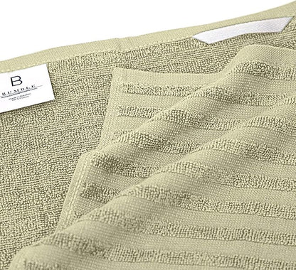 Premium Kitchen Towels | Large Cotton Dish Towels | Flat & Terry Highly