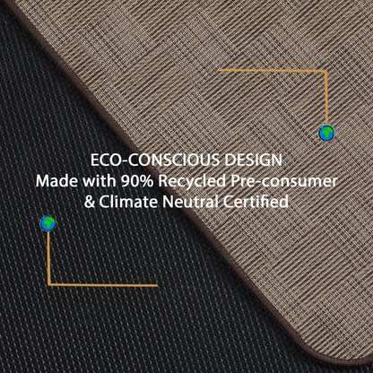 RccugmatS Chair Mat for Hardwood & Tile Floor, 36" x 48" Heavy Duty Office Chair Mat for Rolling Chairs, Anti Slip, Non-Curve, Floor Protector for Home Office, Brown Square