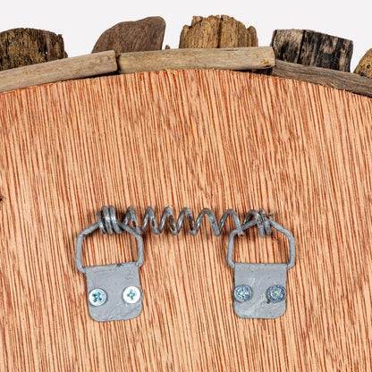 Creative Co-Op Round Driftwood Wall Décor