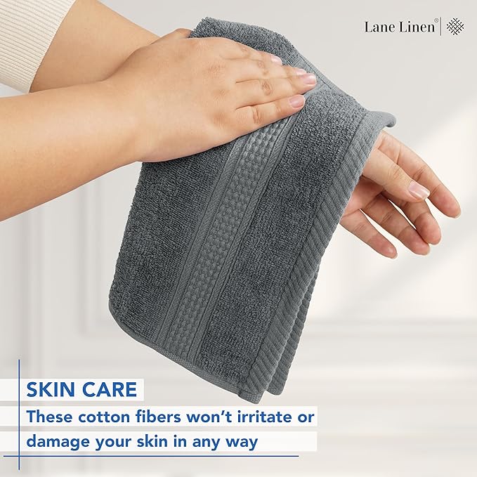 Grey Hand Towels for Bathroom