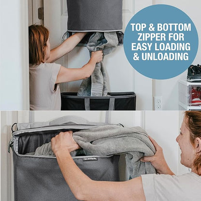 CleverMade Convertible Laundry Hamper Bag