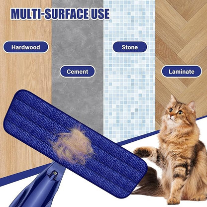 Microfiber Spray Mop for Floors Cleaning: Wet Dry Hardwood Floor Mops