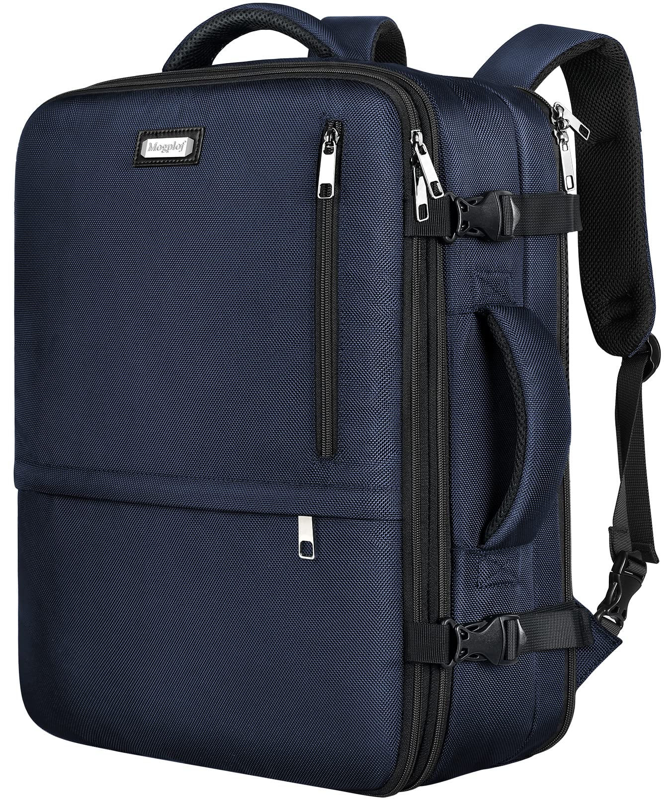 Mogplof Carry On Travel Backpack, Large Flight Approved Traveling Backpack for Women & Men, 40L Anti Theft TSA Friendly Expandable Luggage, Weekender Suitcase Fit for 17/17.3 Inch Laptop