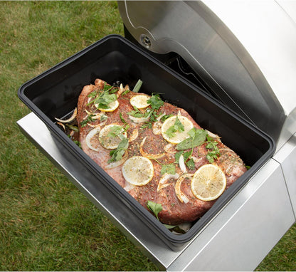 Cuisinart XL Collapsible Marinating Container, Large Capacity Grill Accessories Perfect for BBQs and Tailgates, Marinade and Brining Prep, Collapsible Silicone for Easy Storage