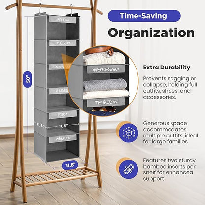 Handy Laundry Hanging Clothes Organizer