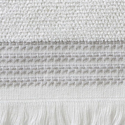 SKL Home Casual Fringe Bath Towel Set