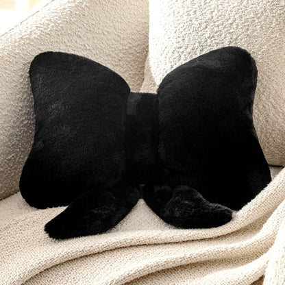 Bow Pillow Throw Pillows Butterfly Shaped Decorative Cute Pillows for Bed Sofa Cute Home Decor,Pink 10 * 8inch