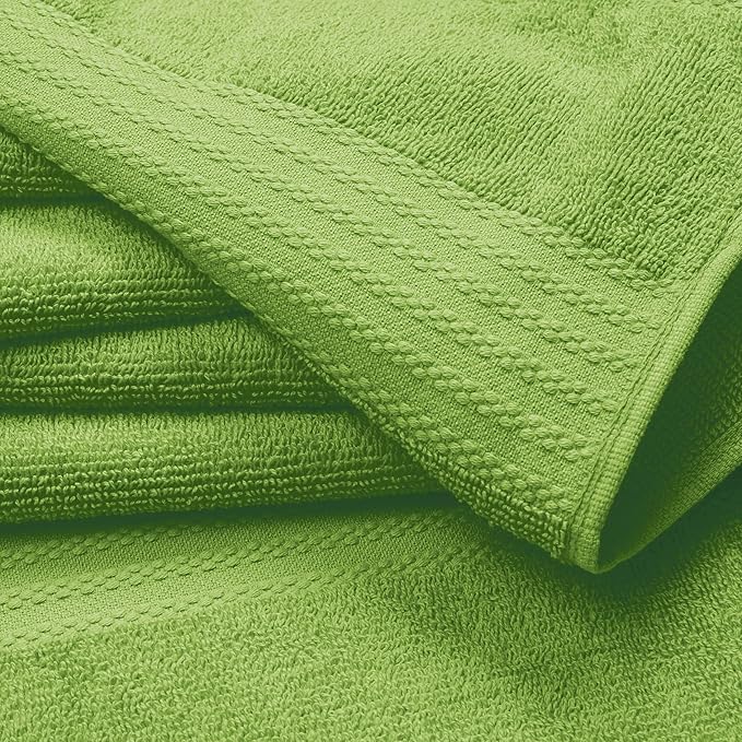 GLAMBURG Ultra Soft 8-Piece Towel Set
