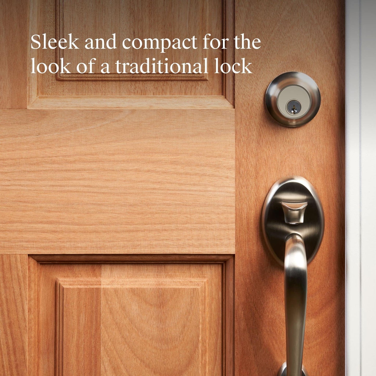 Level Bolt Smart Deadbolt - Make Your Lock Smart & Keep Your Existing Hardware and Keys - Keyless Entry via Level App (iOS & Android) - Works with Apple Home