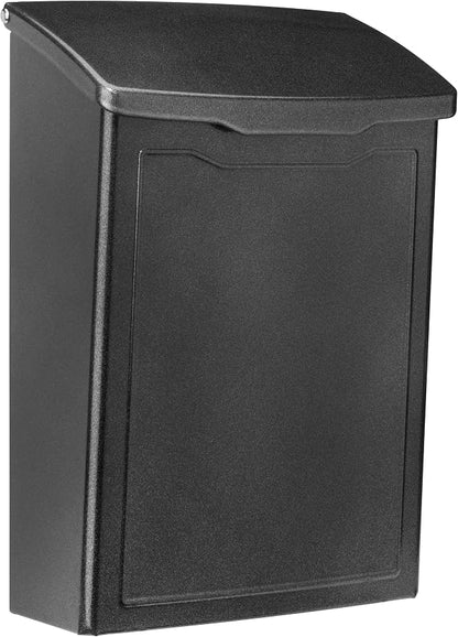 ARCHITECTURAL MAILBOXES 2681P Pewter Marina Wall Mount Mailbox, Small (Pack of 10)