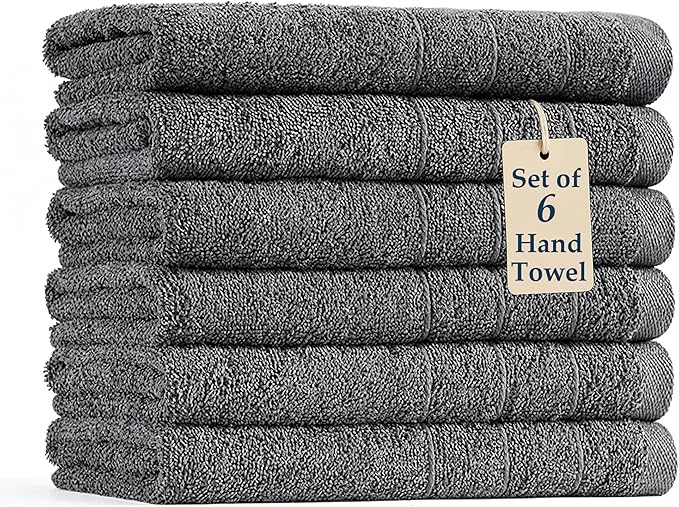 CASA PLATINO Hand Towels for Bathroom