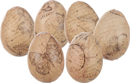 Primitives by Kathy Wooden Eggs - Vintage Paper, Easter & Spring Collection