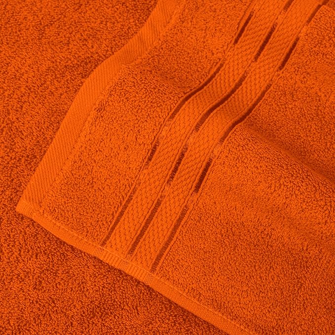 Elegant Comfort Three Line Popcorn Towel Set