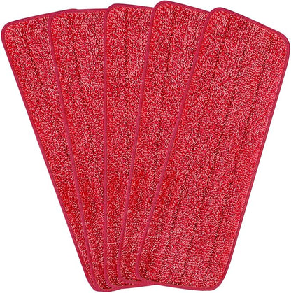 16.5 inch Reusable Mop Pads Microfiber Spray Mop Replacement Heads
