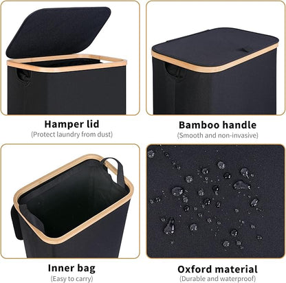 75L Slim Laundry Hamper, Narrow Laundry Basket