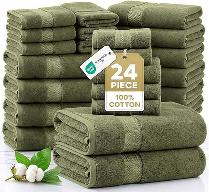 LANE LINEN Cotton Towels for Bathroom