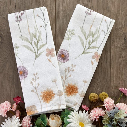 SKL Home Somerset 100% Cotton 2pc Hand Towel Set, Decorative