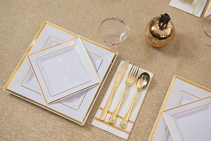 Disposable Hand Towels for Bathroom, Wedding Napkins for Tables, and Restrooms