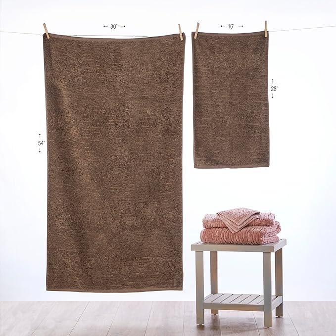 SKL Home CloudSoft Cotton Luxury Hand Towel 2pc Set