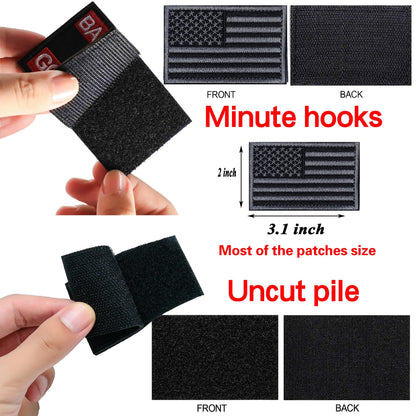 YLY Tactical Morale Embroidered Patch - 20pcs Military Funny Slogan Hook and Loop Patches for Cap,Bag,Backpack,Vest,Hat,Helmet,Dog Harness,Gear,Uniforms