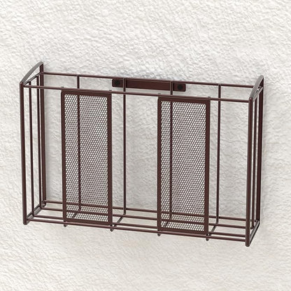 Simple Houseware Over Cabinet Door Organizer, Mesh Bronze