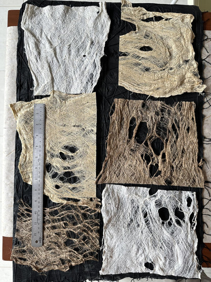 Kozo Studio - Flexi Mulberry Bark Pack | Premium Decorative Paper for Scrapbooking, Card Making, Collage, Mixed Media Crafts, and DIY
