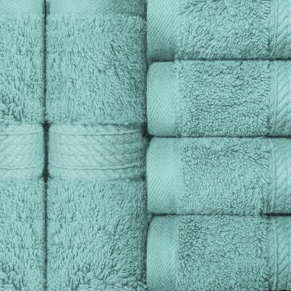 SUPERIOR Solid Egyptian Cotton Face Towel Set