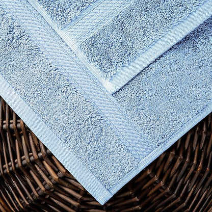 SUPERIOR Egyptian Cotton Pile 10 Piece Towel Set, Includes 2 Bath, 4 Hand