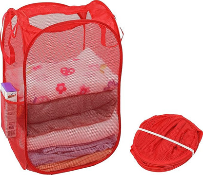 Simple Houseware Mesh Pop-Up Laundry Hamper Basket
