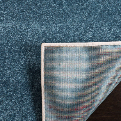 SAFAVIEH Area Rug 8x10 - Hollywood Collection - Large - Peacock Blue & Fuchsia, Mid-Century Modern Design, Non-Shedding & Easy Cleaning, Ideal for Living Room, Bedroom, Office, Dining Space (HLW706C)