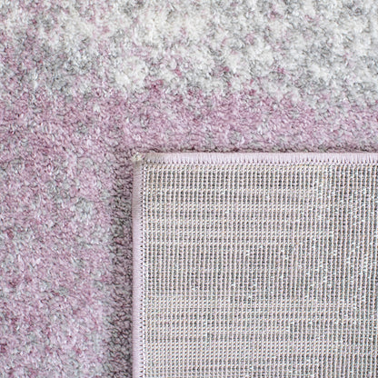 SAFAVIEH Adirondack Collection Accent Rug - 4' x 6', Grey & Purple, Modern Abstract Design, Non-Shedding & Easy Care, Ideal for High Traffic Areas in Entryway, Living Room, Bedroom (ADR112V)
