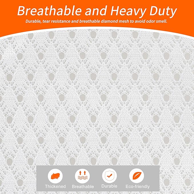 Polecasa Extra Heavy Duty Large Diamond Mesh Laundry Bags