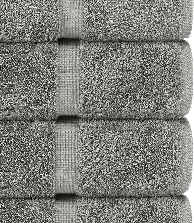 Chakir Turkish Linens Luxury Spa and Hotel Quality Premium Cotton 6-Piece Towel