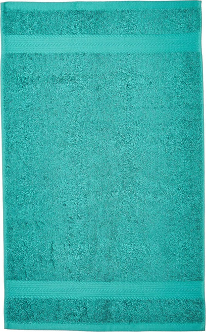 Amazon Basics Fade-Resistant 100% Cotton Hand Towels