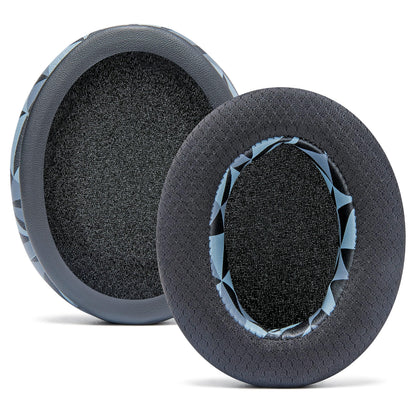 WC Freeze Crusher - Cooling Gel Earpads Compatible with Skullcandy Crusher, by Wicked Cushions - Fits Skullcandy Crusher & Hesh 3 Headphones, Soft Memory Foam, Cooler for Longer | Geo Grey