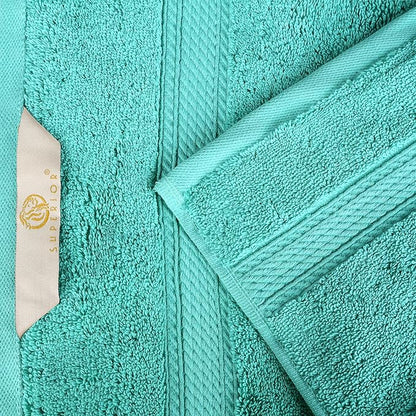 SUPERIOR Egyptian Cotton Pile Bath Sheet Set of 2, Ultra Soft Luxury Towels