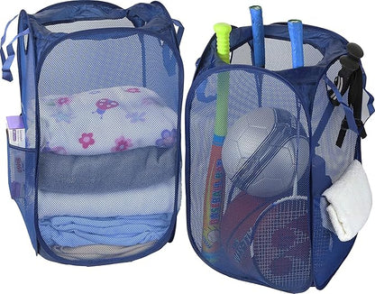 Simple Houseware Mesh Pop-Up Laundry Hamper Basket