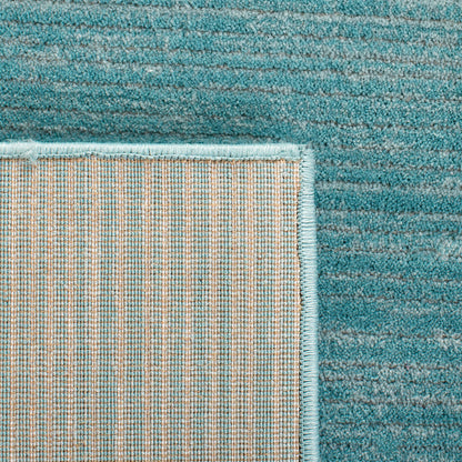 SAFAVIEH Vision Collection Area Rug - 5'1" x 7'6", Aqua, Modern Ombre Design, Non-Shedding & Easy to Clean, Ideal for Living Room, Bedroom, Dining Space (VSN606B)