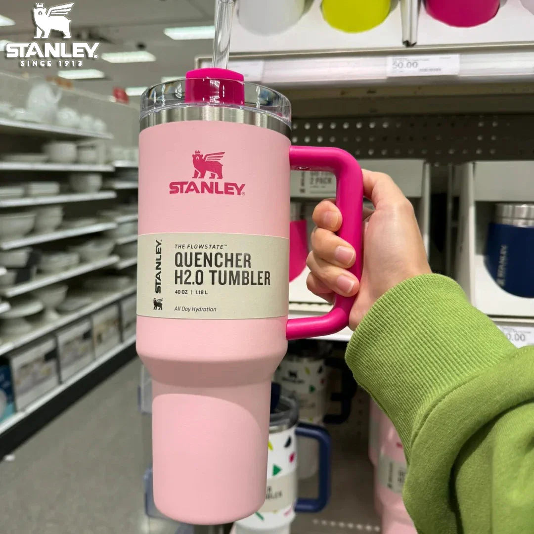 Valentine Day Stanley Quencher H2.0 Tumbler – 40 oz Travel Cup