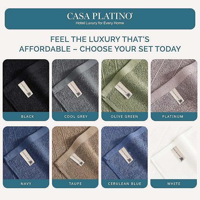 Casa Platino Washcloths Set