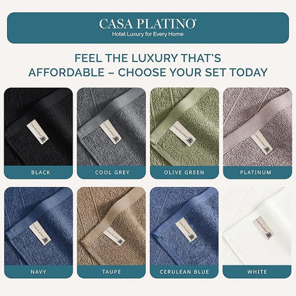 Casa Platino Washcloths 6 Pack