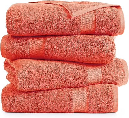 LANE LINEN 100% Ring Spun Cotton Bath Towels