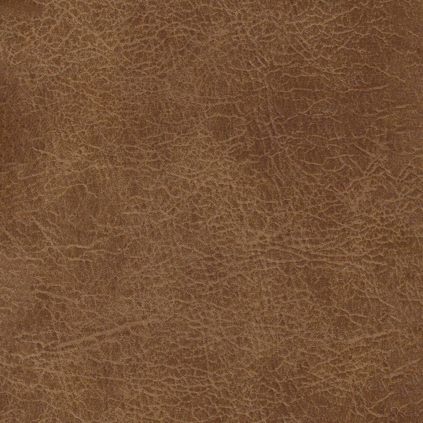 HomePop Square Tufted Storage Ottoman - Distressed Brown Faux Leather Small