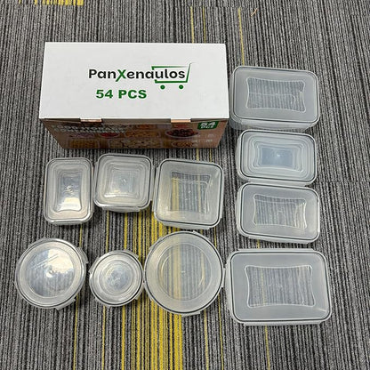 54 Pcs Food Storage Containers